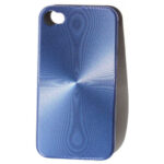 iPhone 4 "CD-style" cover. Blå. Mobil, PC og tablet tilbehør