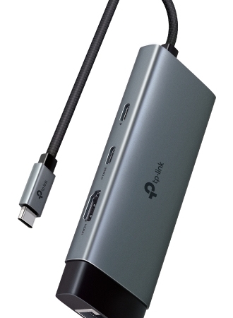 TP-Link UH6120C interface hub USB Type-C Grå Mobil, PC og tablet tilbehør