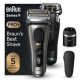 Braun Series 9 Pro+ 9565cc Wet & Dry Folie shaver Trimmer Metallic Mobil, PC og tablet tilbehør