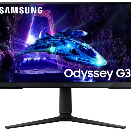 Samsung G30D computerskærm 61 cm (24") 1920 x 1080 pixel Fuld HD LCD Sort Mobil, PC og tablet tilbehør