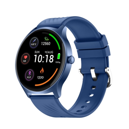 Denver SWC-387BU Smartwatch – AMOLED-skærm, pulsmåler og IP67 - Blå Denver SWC-387BU Smartwatch | AMOLED, pulsmåler & IP67. Blå