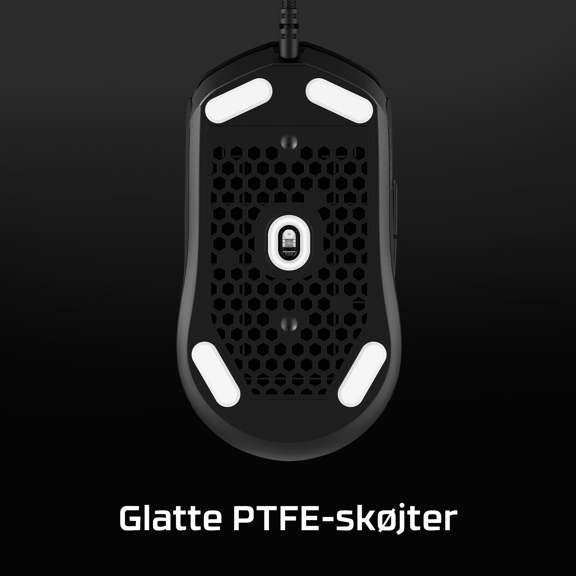 HyperX Pulsefire Hast 2 – gamingmus (hvid-pink) HyperX Pulsefire Hast 2 – gamingmus (hvid-pink) - Billede 6