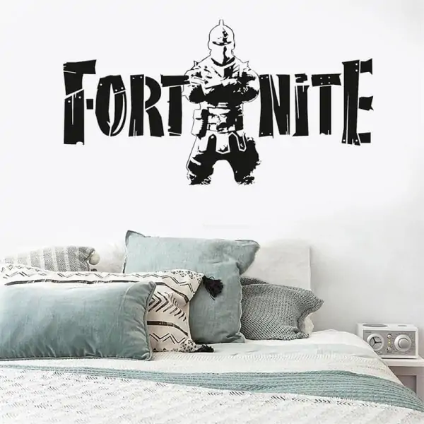 Fortnite wallsticker. Black Knight. 76x43cm Fortnite wallsticker. Black Knight. 76x43cm - Image 4