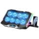Sej ICE COOREL Gaming Laptop RGB Cooler med 8 blæsere.