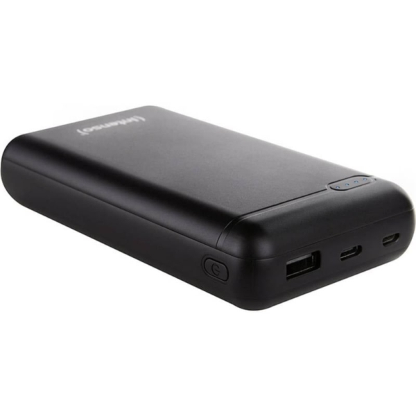 Intenso XS20000 Powerbank. USB-A/USB-C, 3.1 A. 20000 mAh. Sort