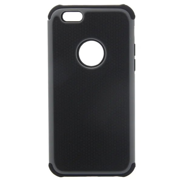 2 i 1 fodbold-mønstret cover til iPhone 6/6S. Grå. 2 i 1 fodbold-mønstret cover til iPhone 6/6S. Grå. - Image 2