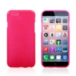 iPhone 6/6S TPU cover. Hot pink. Mobil, PC og tablet tilbehør