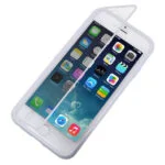iPhone 6/6S TPU cover med plast skærmcover. Hvid. Mobil, PC og tablet tilbehør