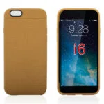 iPhone 6/6S soft TPU cover. Brun. Mobil, PC og tablet tilbehør