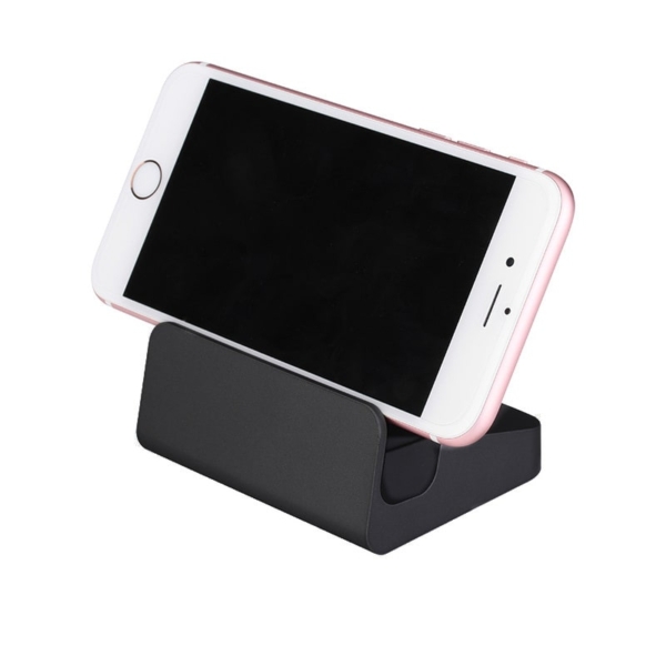 iPad Dock. Elegant Bordlader til både iPads og iPhones. Sort - Image 4