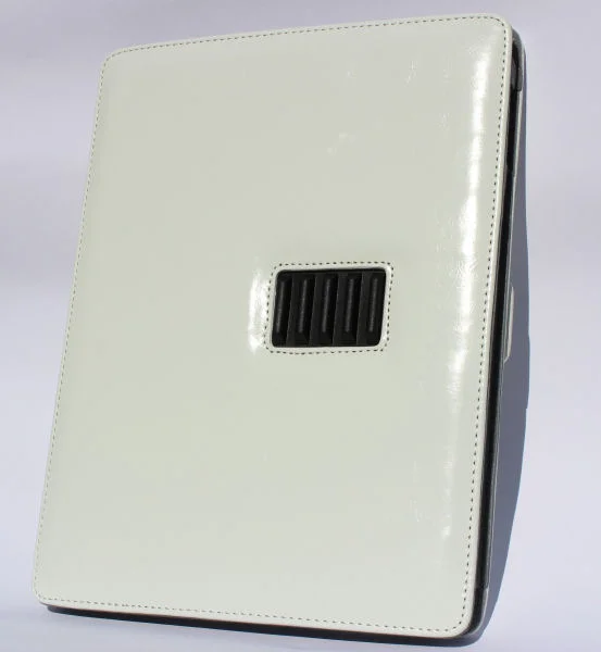 Lædercover med 4 højdeindstillinger, til iPad 2/3/4. Hvid. Lædercover med 4 højdeindstillinger, til iPad 2/3/4. Hvid. - Image 5