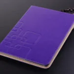 Flot "graveret" cover til iPad. Printing Grain. Lilla. Mobil, PC og tablet tilbehør