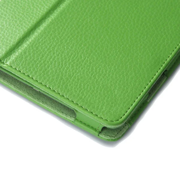 Lædertaske /-holder til iPad Mini. Grøn. Lædertaske /-holder til iPad Mini. Grøn. - Image 4