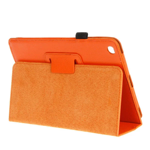 Lædertaske /-holder til iPad Mini. Orange. Lædertaske /-holder til iPad Mini. Orange. - Image 3