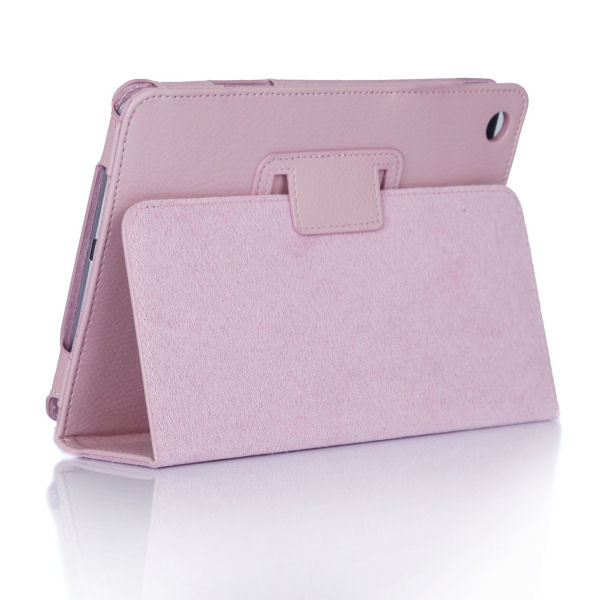 Lædertaske /-holder til iPad Mini. Pink. Lædertaske /-holder til iPad Mini. Pink. - Image 4