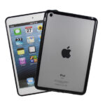 iPad Mini mat transparent bumpercover. Sort. Mobil, PC og tablet tilbehør
