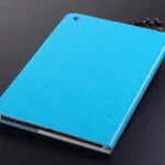 Printing Grain - "graveret" cover til iPad Mini 2 & 3. Turkis. Mobil, PC og tablet tilbehør
