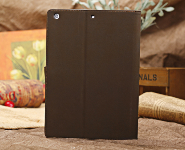 Lækkert ruskinds cover til iPad Mini 2 & 3. Mørkebrun. Lækkert ruskinds cover til iPad Mini 2 & 3. Mørkebrun. - Image 2