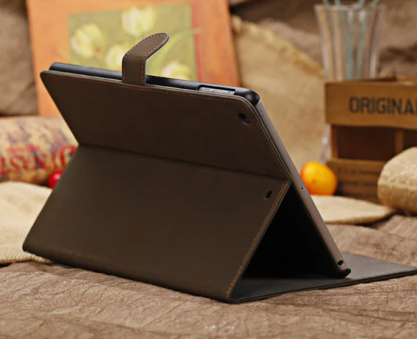 Lækkert ruskinds cover til iPad Mini 2 & 3. Mørkebrun. Lækkert ruskinds cover til iPad Mini 2 & 3. Mørkebrun. - Image 3