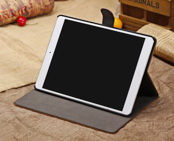 Lækkert ruskinds cover til iPad Mini 2 & 3. Lysebrun. Lækkert ruskinds cover til iPad Mini 2 & 3. Lysebrun. - Image 4