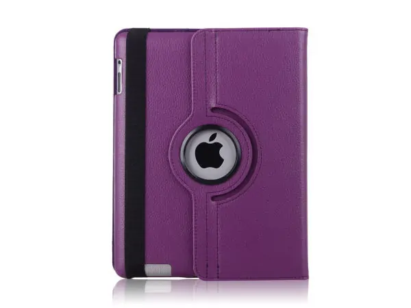 iPad Mini 4 / iPad Mini 5 Roterende cover & stander. Lilla. iPad Mini 4 / iPad Mini 5 Roterende cover & stander. Lilla. - Image 2