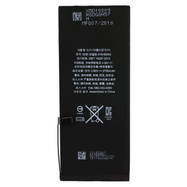 iPhone 6S Plus genopladeligt 3.82 V / 2750mAh Li-ion-batteri. iPhone 6S Plus genopladeligt 3.82 V / 2750mAh Li-ion-batteri. - Image 2