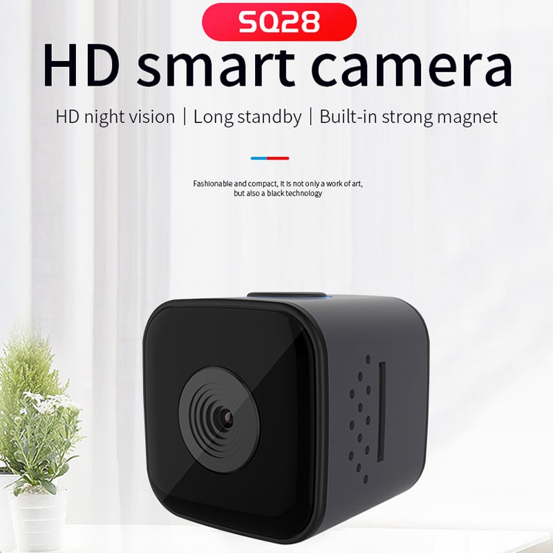 SQ28 Mini Kamera. Kompakt HD Overvågning med Nattesyn og Magnetisk Montering SQ28 Mini Kamera. Kompakt HD Overvågning med Nattesyn og Magnetisk Montering - Image 6