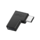 USB-C Hun til Lightning Han Adapter 90° Vinklet – Opladning & Synkronisering – Sort Mobil, PC og tablet tilbehør