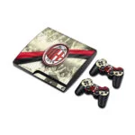 PS3 Slim skin til konsol og to controllere. AC Milan. Mobil, PC og tablet tilbehør