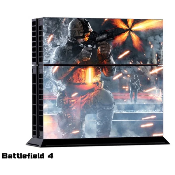 PS4 skin til konsol og to controllere. Battlefield 4. PS4 skin til konsol og to controllere. Battlefield 4. - Image 2
