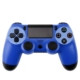 Trådløs controller til PlayStation 4 i en flot blå farve.