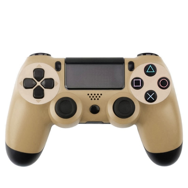 Trådløs controller til PlayStation 4 i Gold. På eget lager.