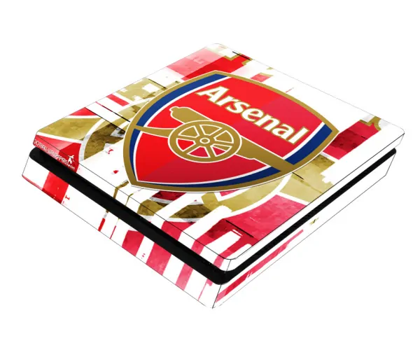 PS4 Slim skin til konsol og to controllere. Arsenal - Gunners. PS4 Slim skin til konsol og to controllere. Arsenal - Gunners. - Image 2