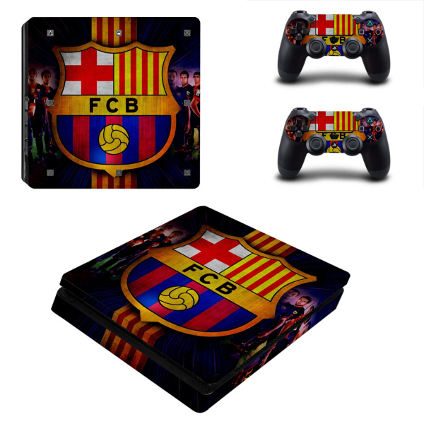 konto sydvest Charmerende Flot FC Barcelona skin til din PS4 Slim. Kun kr 119,-