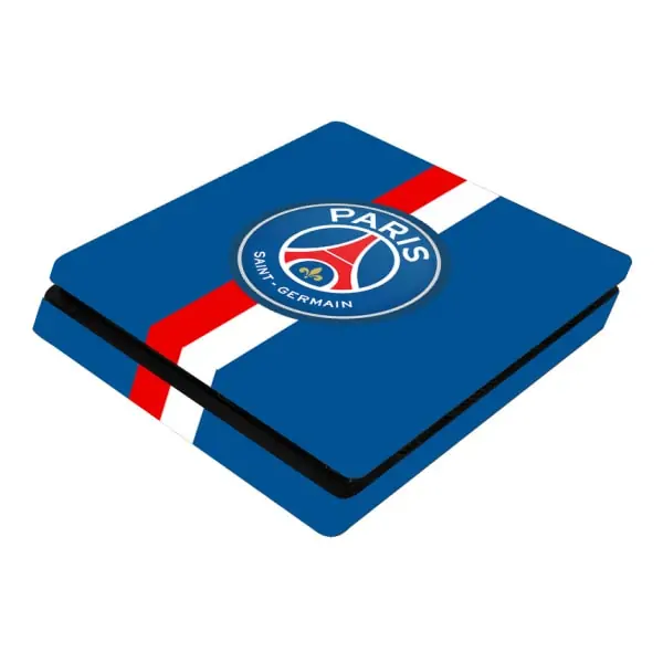 PS4 Slim skin til konsol og to controllere. Paris Saint-Germain. PS4 Slim skin til konsol og to controllere. Paris Saint-Germain. - Image 2