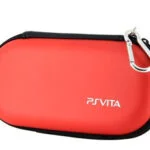 Rød beskyttelsestaske til Sony PS Vita & PS Vita 2000. Mobil, PC og tablet tilbehør