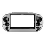 Flot beskyttelsescase i alu-look til PS Vita 2000. Silver. Mobil, PC og tablet tilbehør
