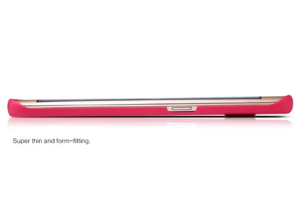 Samsung Galaxy S6 Edge cover. Nillkin Super Frosted Shield. Rød Samsung Galaxy S6 Edge cover. Nillkin Super Frosted Shield. Rød - Image 4