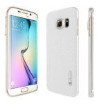 Samsung Galaxy S6 Edge cover. Nillkin Super Frosted Shield. Hvid Mobil, PC og tablet tilbehør