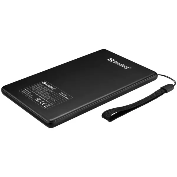 Sandberg Urban Solar Powerbank 10000. Fed Solcelle Powerbank på 10.000mAh. - Image 2