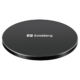 Sandberg Wireless Charger Pad. Fed trådløs oplader. 10W. Alu. Mobil, PC og tablet tilbehør