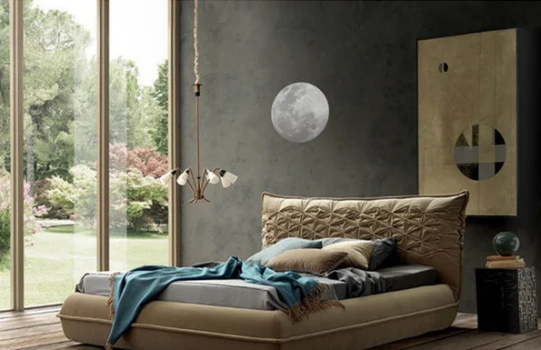 Stor selvlysende måne wallsticker. 34 cm. Fugl. Stor selvlysende måne wallsticker. 34 cm. Fugl. - Image 3