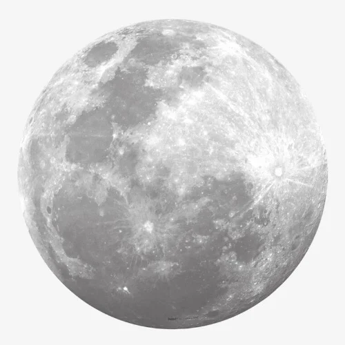 Stor selvlysende måne wallsticker. 34 cm. I love you. Stor selvlysende måne wallsticker. 34 cm. I love you. - Image 6