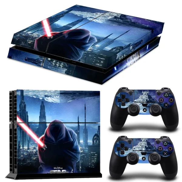 PS4 skin til konsol og to controllere. Star Wars - Anakin. PS4 skin til konsol og to controllere. Star Wars - Anakin. - Image 3