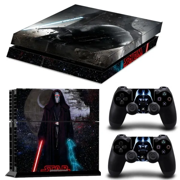 PS4 skin til konsol og to controllere. Star Wars - Kylo Ren. PS4 skin til konsol og to controllere. Star Wars - Kylo Ren. - Image 3