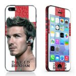 iPhone 5/5S/SE sticker. David Beckham. Mobil, PC og tablet tilbehør