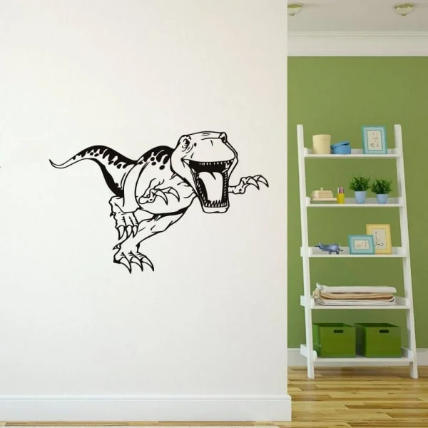 Dinosaurus wallsticker. T-Rex kommer! 57x63cm. Dinosaurus wallsticker. T-Rex kommer! 57x63cm. - Image 2