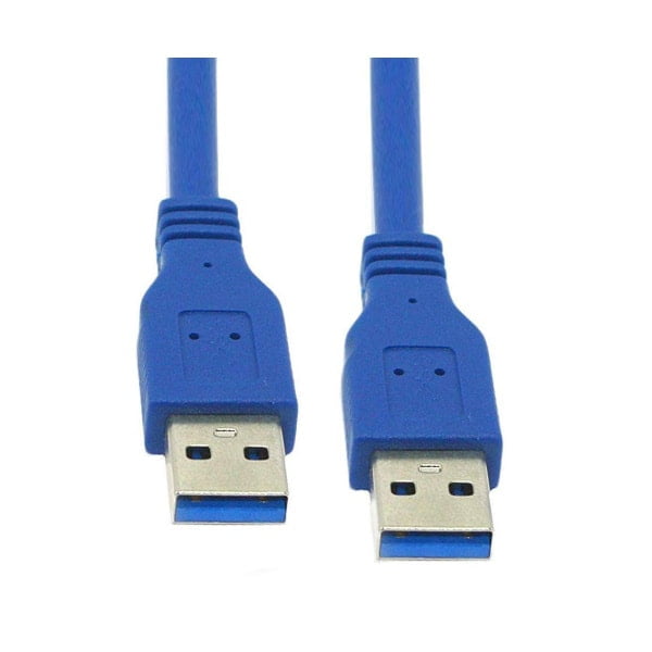Billede af 1m USB kabel 3.0. USB-A han / USB-A han. Blå.