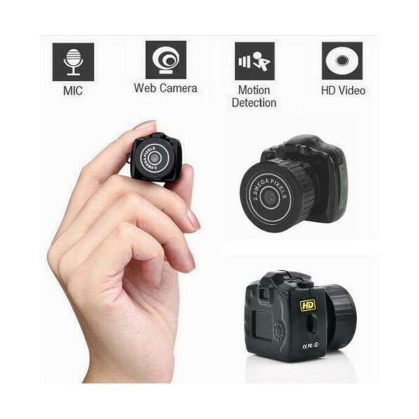 Original Y2000 Mini kamera og DVR Videokamera. Kun 26mm! Original Y2000 Mini kamera og DVR Videokamera. Kun 26mm! - Image 7